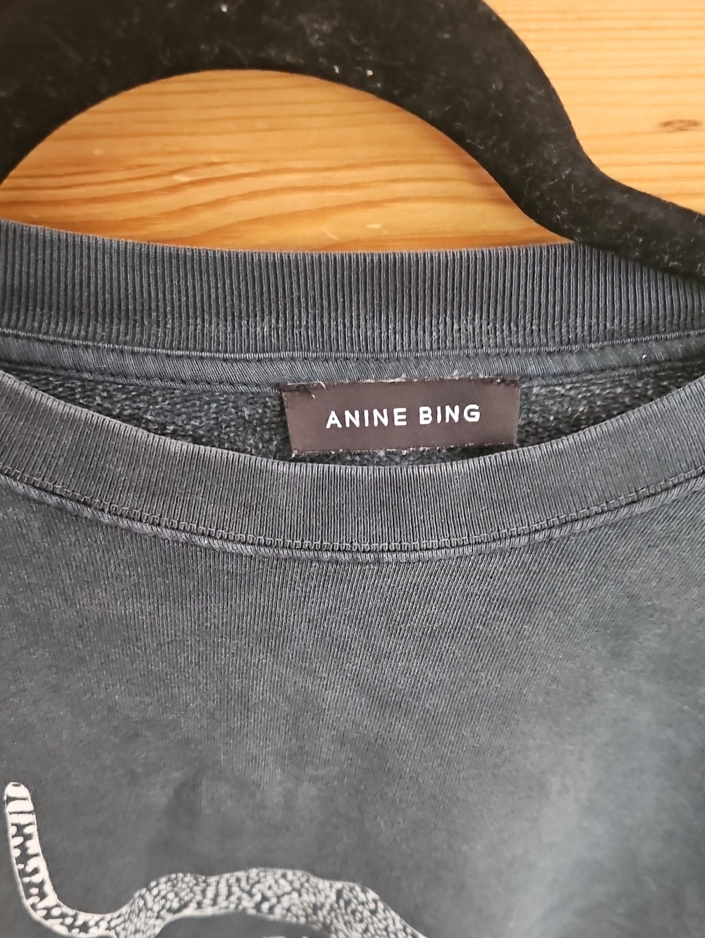 Anine Bing Leopard Sweatshirt - Picture 3 of 5